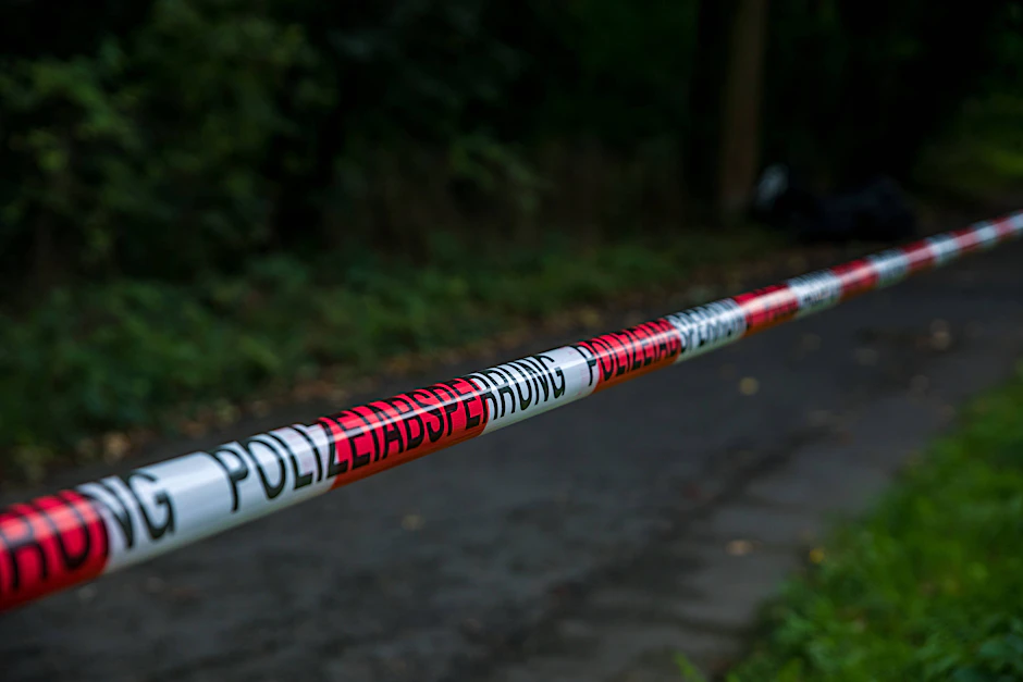 Polizeiabsperrung (Symbolbild).