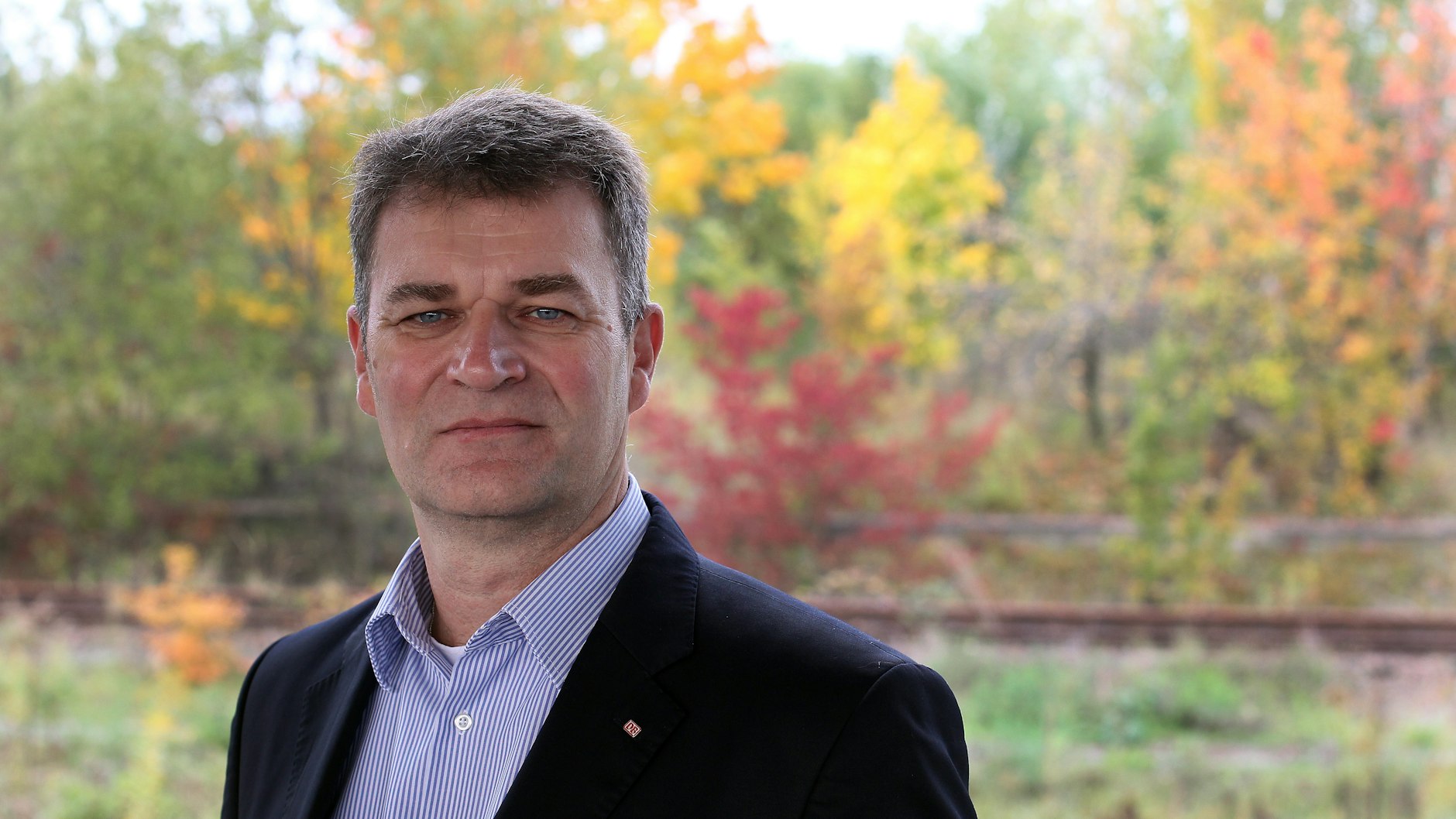 Holger Ludewig war viele Jahre lang&nbsp; mit den Schienenwegen zum neuen Flughafen befasst. Inzwischen ist er für die City-S-Bahn zuständig, die zweite Nord-Süd-S-Bahn für Berlin.