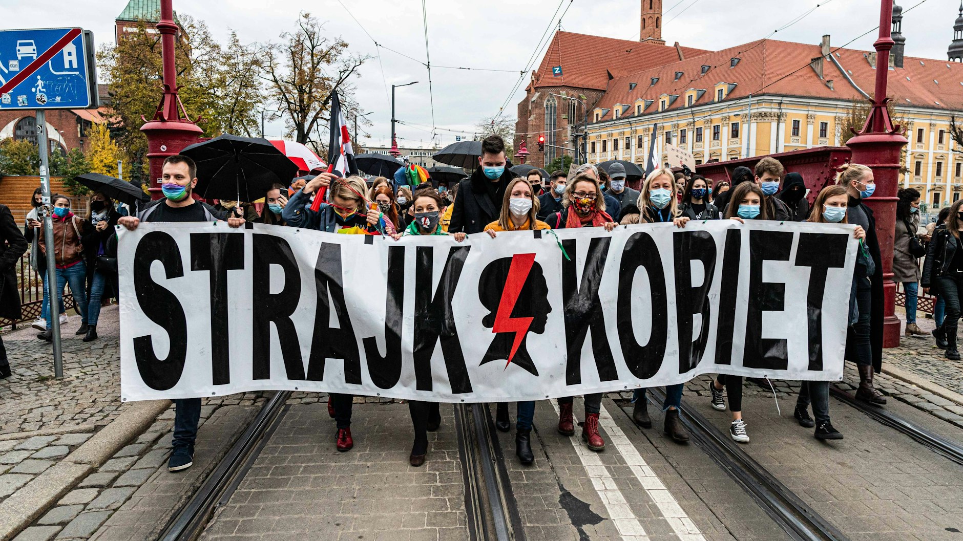 Ende Oktober fanden in Warschau Proteste gegen eine Verschärfung des polnischen Abtreibungsgesetzes statt. 