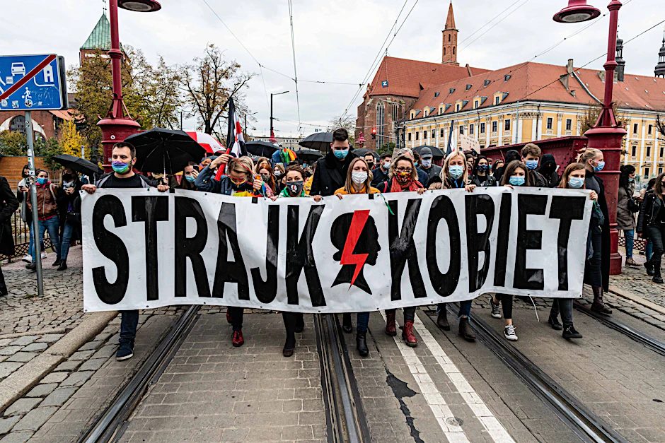 Ende Oktober fanden in Warschau Proteste gegen eine Verschärfung des polnischen Abtreibungsgesetzes statt.&nbsp;