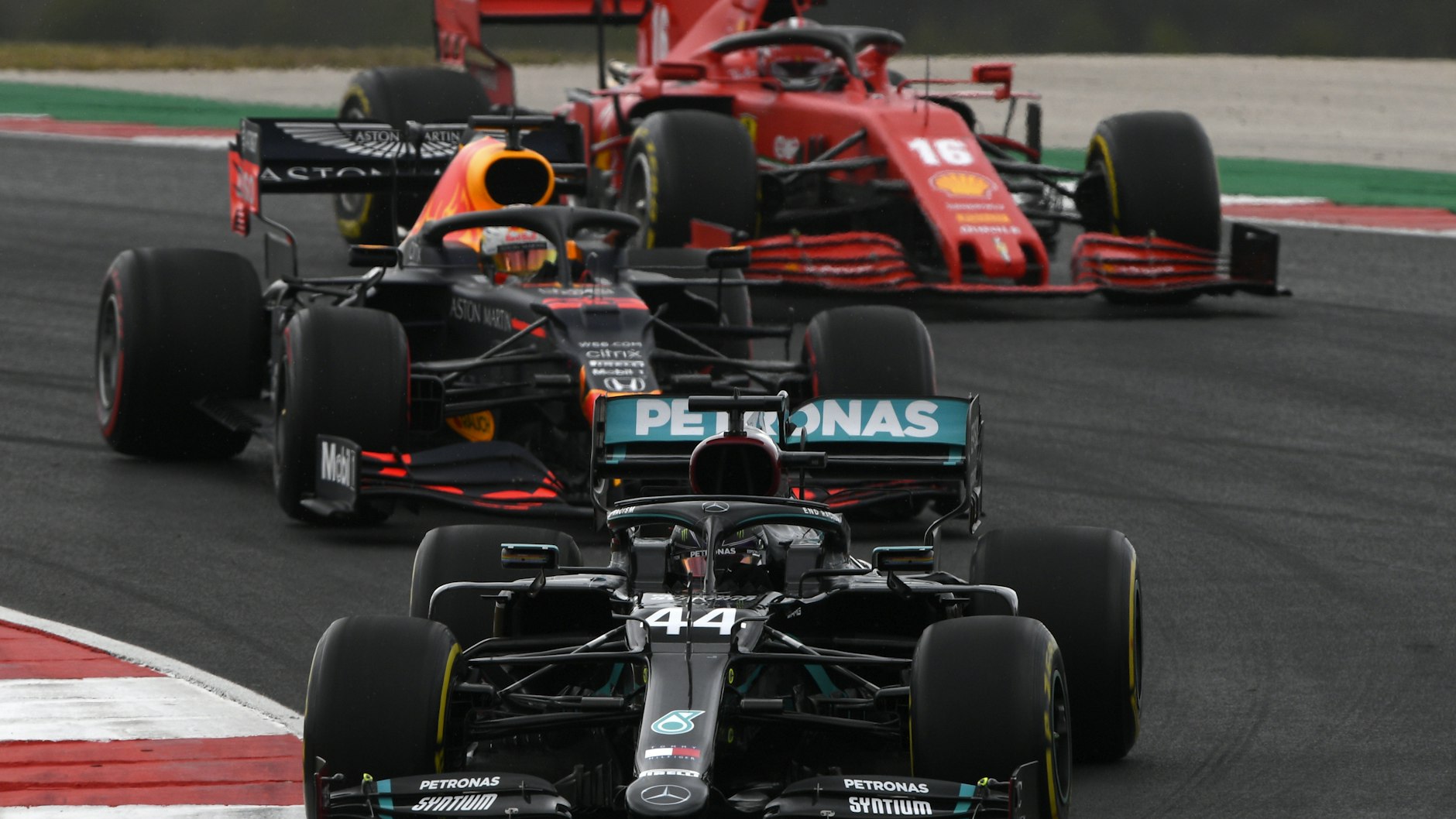 Hamilton musste nur in den ersten Runden in die Rückspiegel blicken.&nbsp;