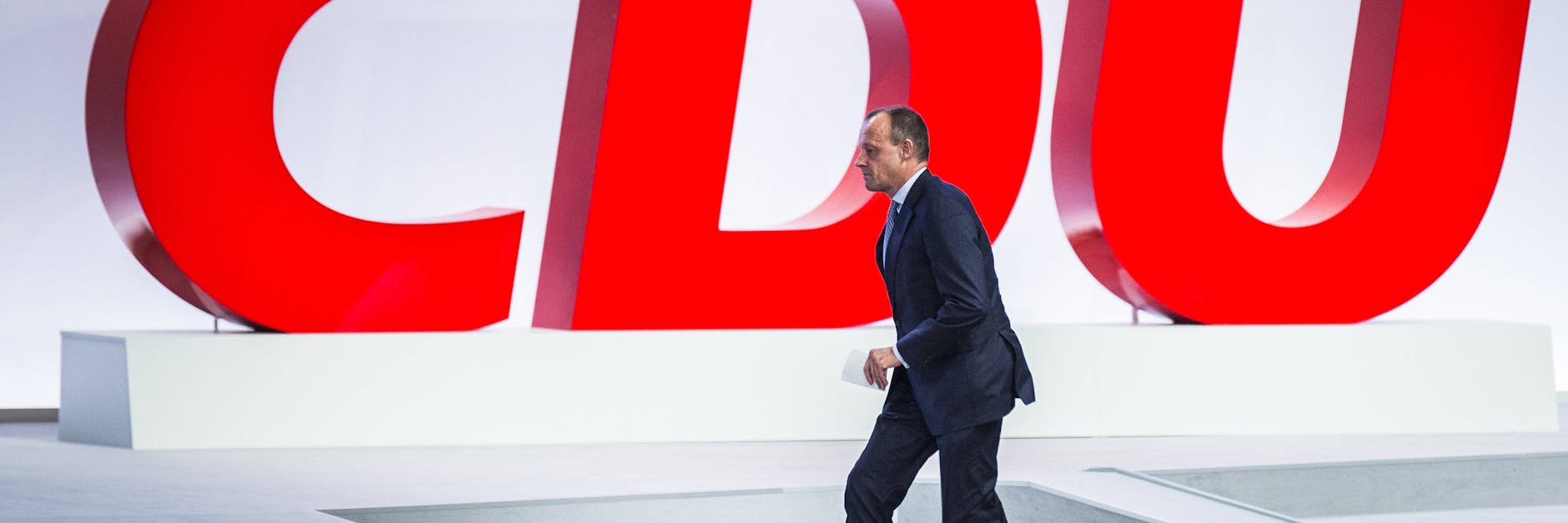 Friedrich Merz: Ein Mann will nach oben.