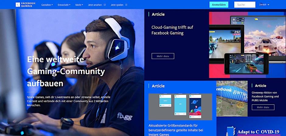Auf Browser, Android-Geräte sowie US-Testerinnen und -Tester ist Facebooks Cloud-Gaming zunächst bechränkt. Bald dürfte das Angebot aber auch nach Europa kommen. Foto: facebook.com/dpa-tmn - ACHTUNG: Nur zur redaktionellen Verwendung im Zusammenhang mit dem genannten Text und nur bei vollständiger Nennung des vorstehenden Credits - Honorarfrei nur für Bezieher des dpa-Themendienstes +++ dpa-Themendienst +++