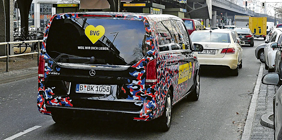 Ein Berlkönig unterwegs in der östlichen Berliner Innenstadt. 300 Fahrzeuge wurden genehmigt, Ende 2019 waren 185 im Einsatz.
