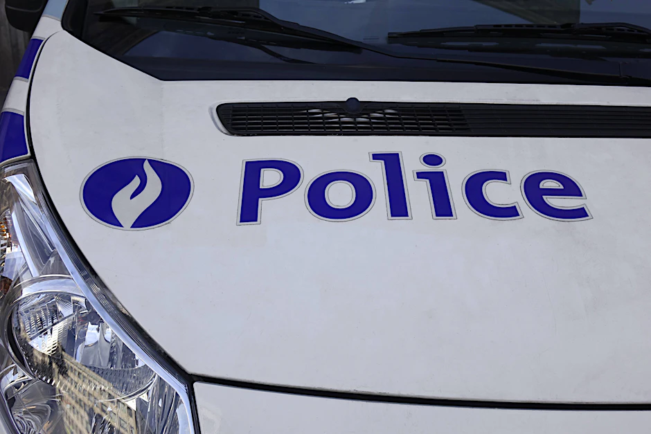 Ein&nbsp;Polizeifahrzeug in Brüssel (Symbolfoto)