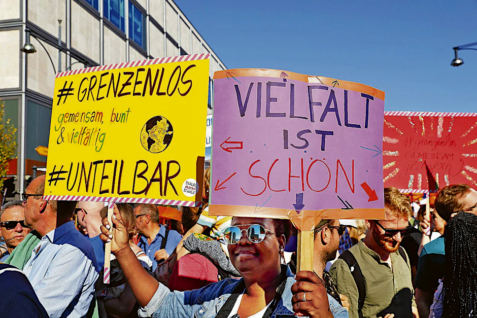 Die Unteilbar-Demonstration im Oktober 2018&nbsp;
