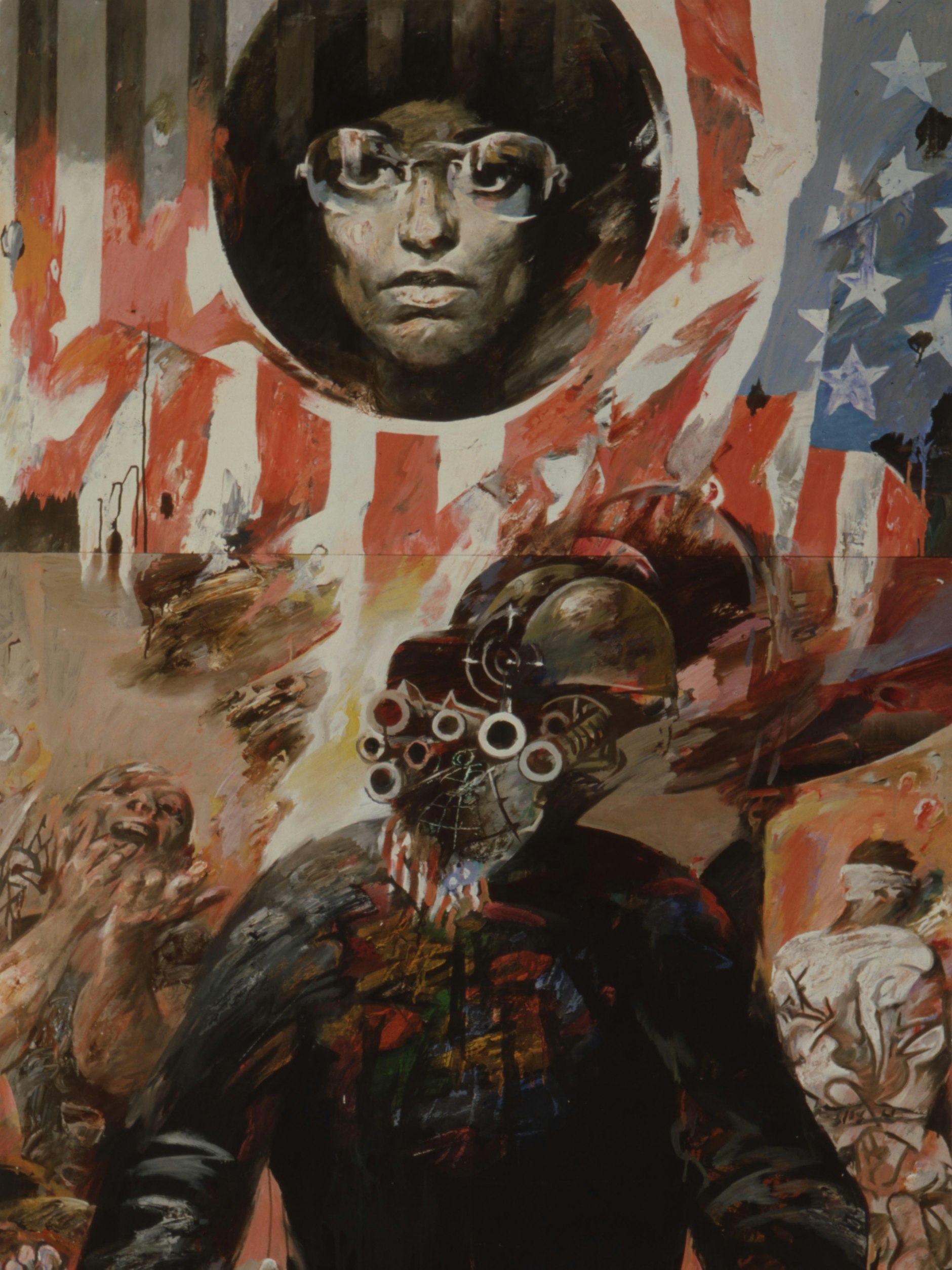 Öl auf Hartfaser, 184x106 cm, Privatbesitz