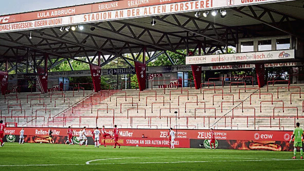 Die nächsten Heimspiele des 1. FC Union werden eisern ohne Zuschauer stattfinden müssen.