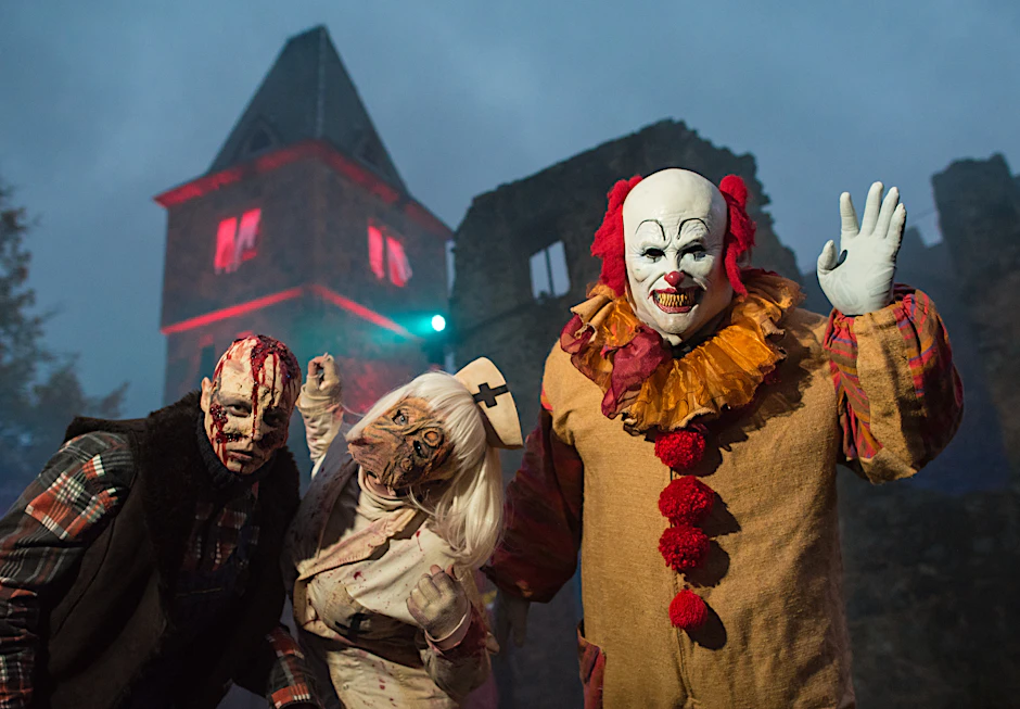 An Halloween kommen sie aus ihren Verstecken: Vampire, Zombies, Gespenster und Hexen.