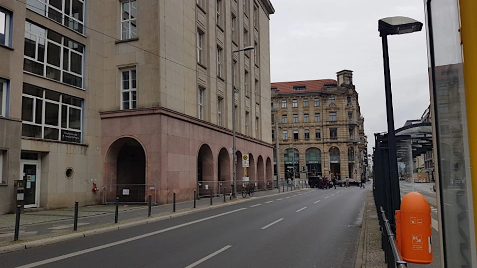 Der Bereich, in dem der Sprengsatz detonierte, wurde abgesperrt.&nbsp;<br>