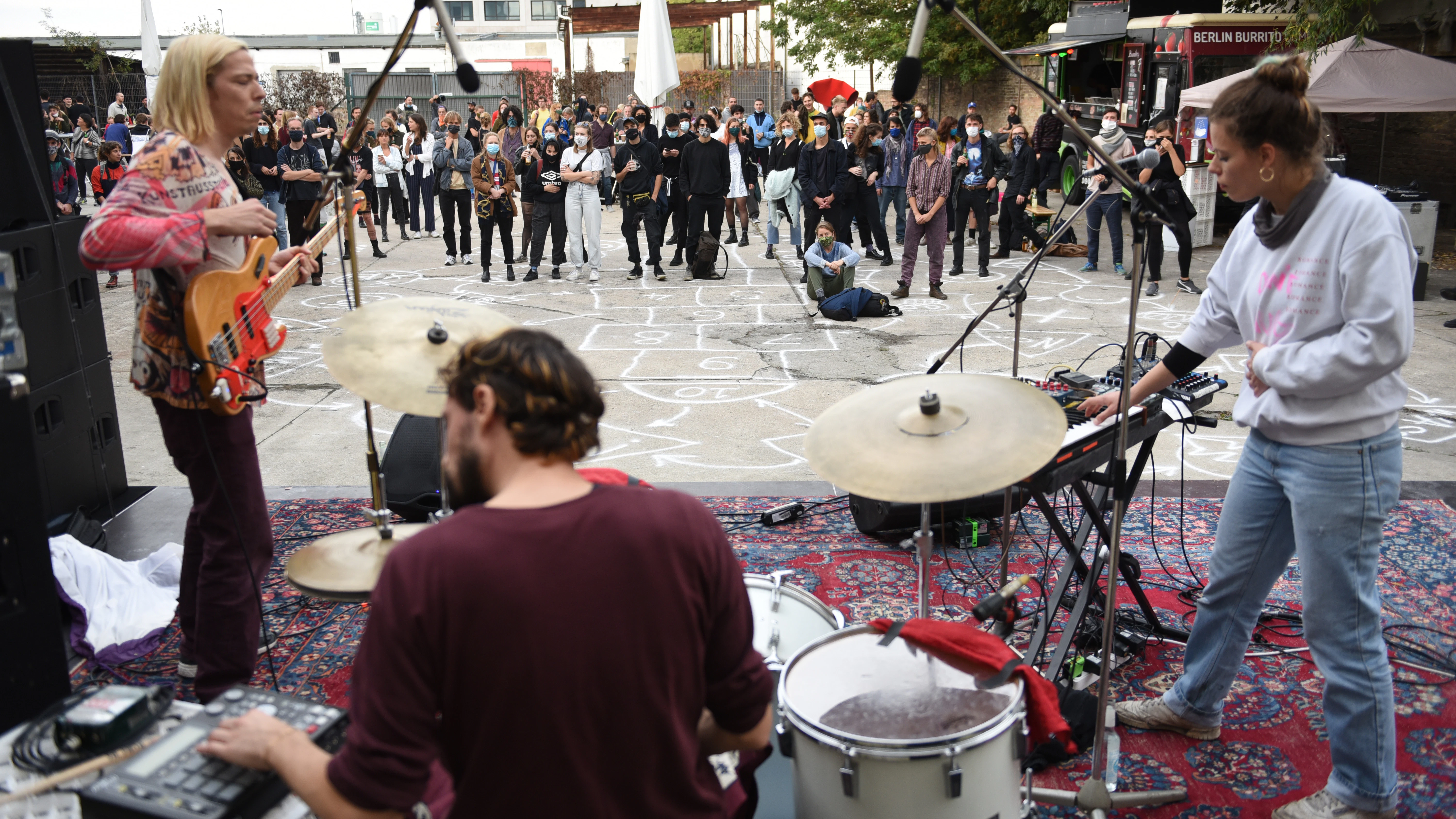 Konzerte mit Auflagen: Die Band „13 Year Cicada“ im Zigrahof.