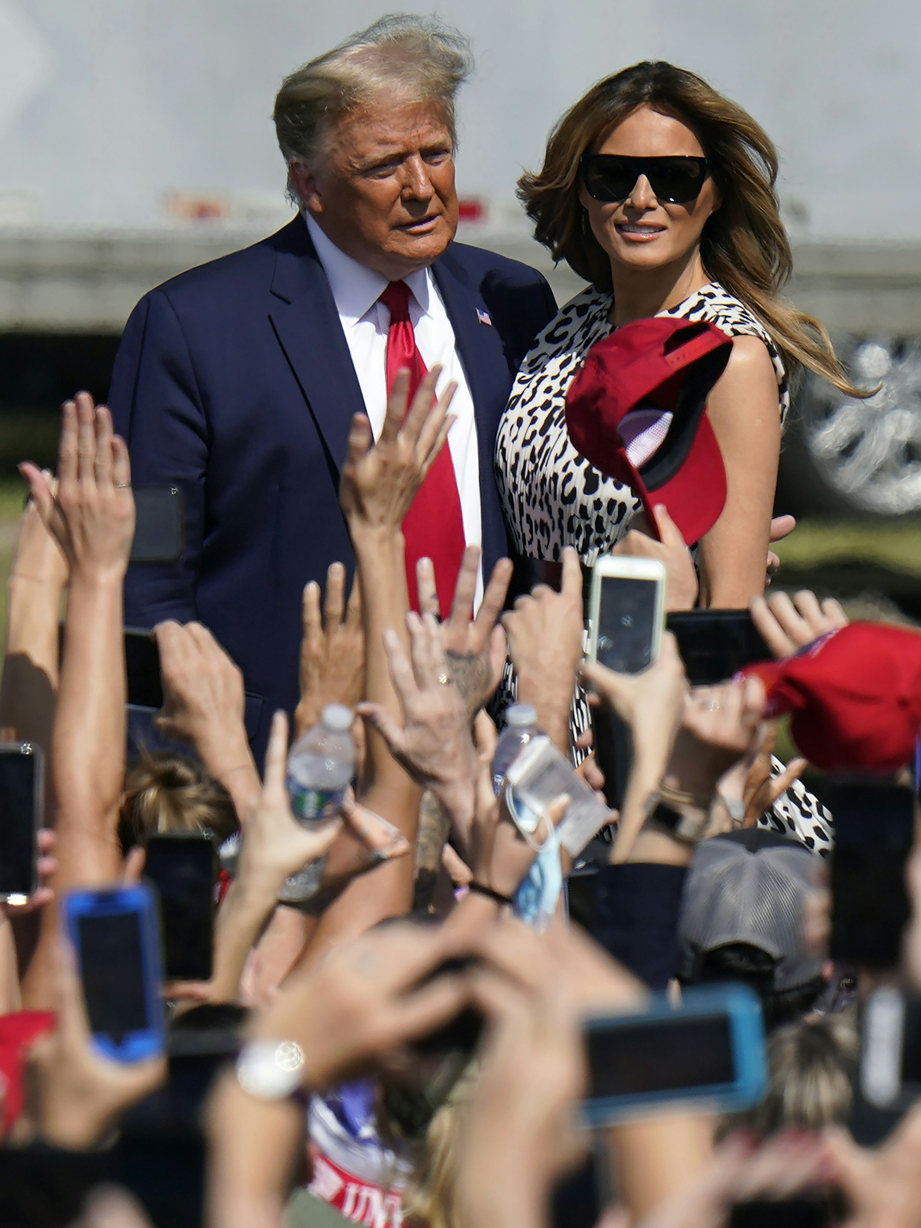 Melania Trump steht als Ex-Model im Blickpunkt der Fotografen - ihre Rolle im Weißen Haus bleibt rätselhaft.