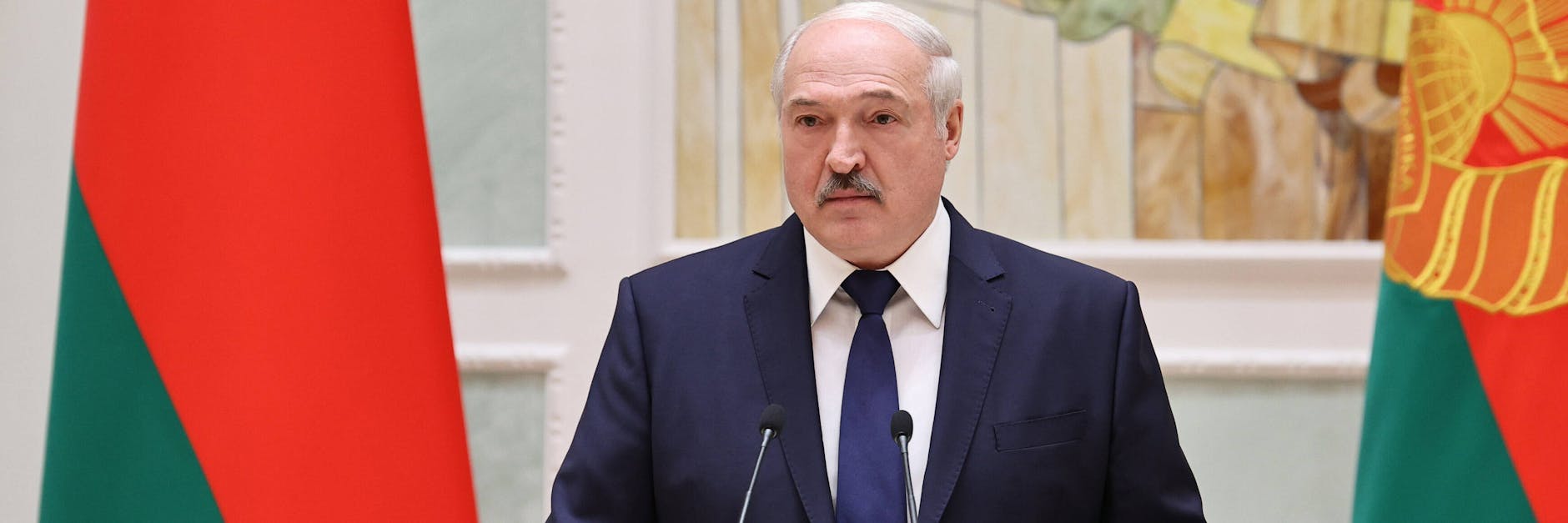 Machthaber Alexander Lukaschenko will hart gegen die Massenproteste in Belarus vorgehen.