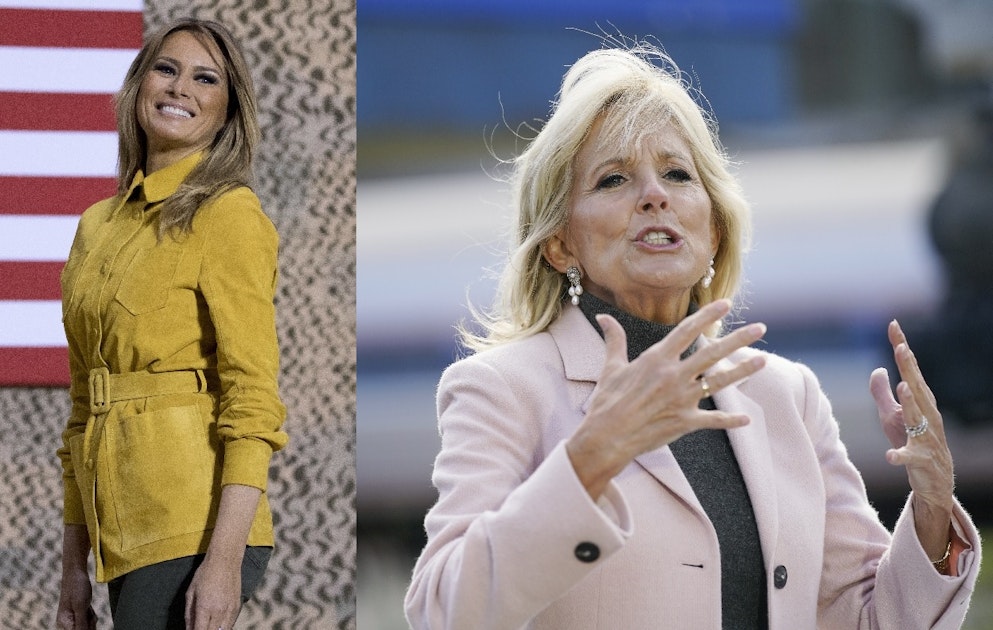 Melania Trump und Jill Biden: Die First Lady - und die ...