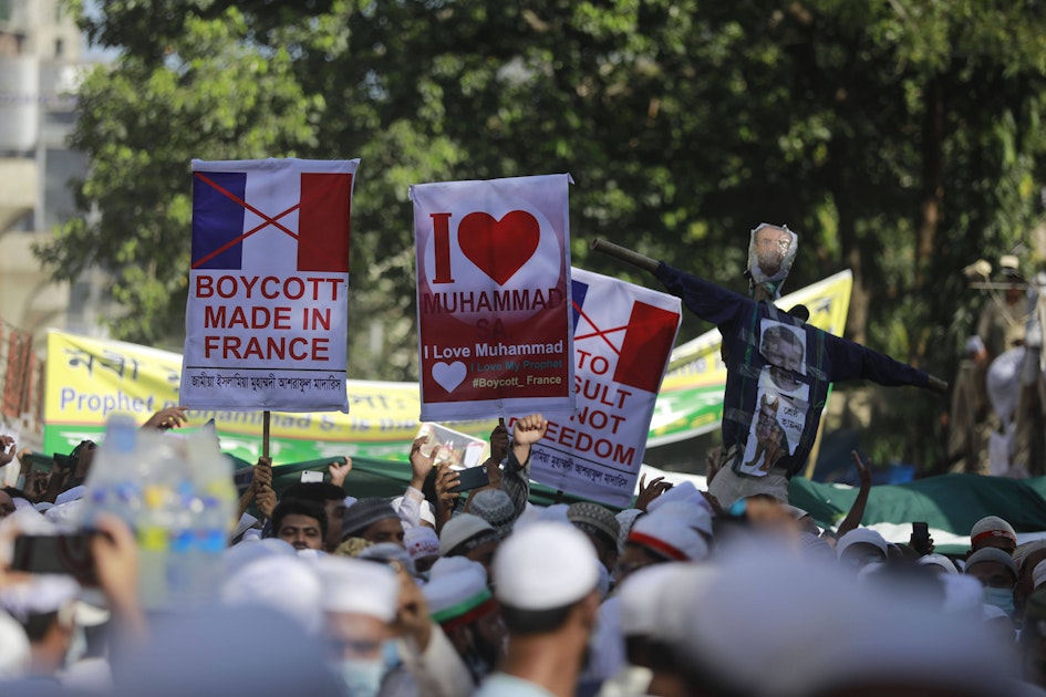 Bangladesch: Tausende protestieren gegen Macron