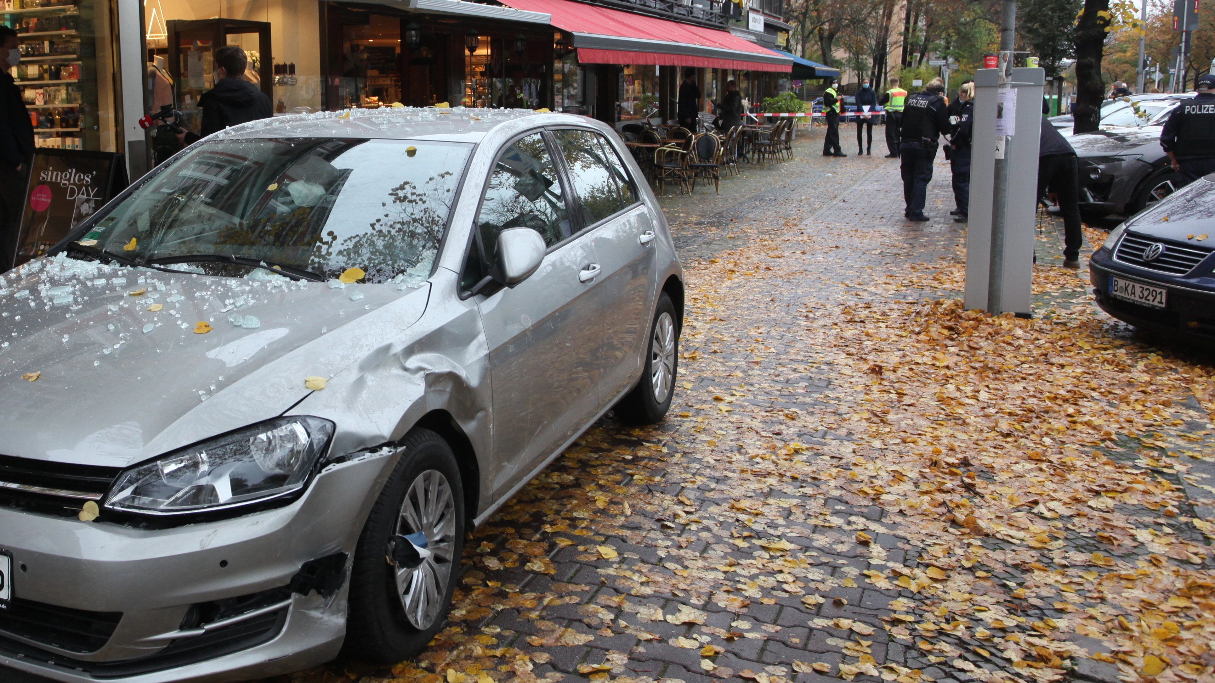 Der Unfall-Wagen.&nbsp;