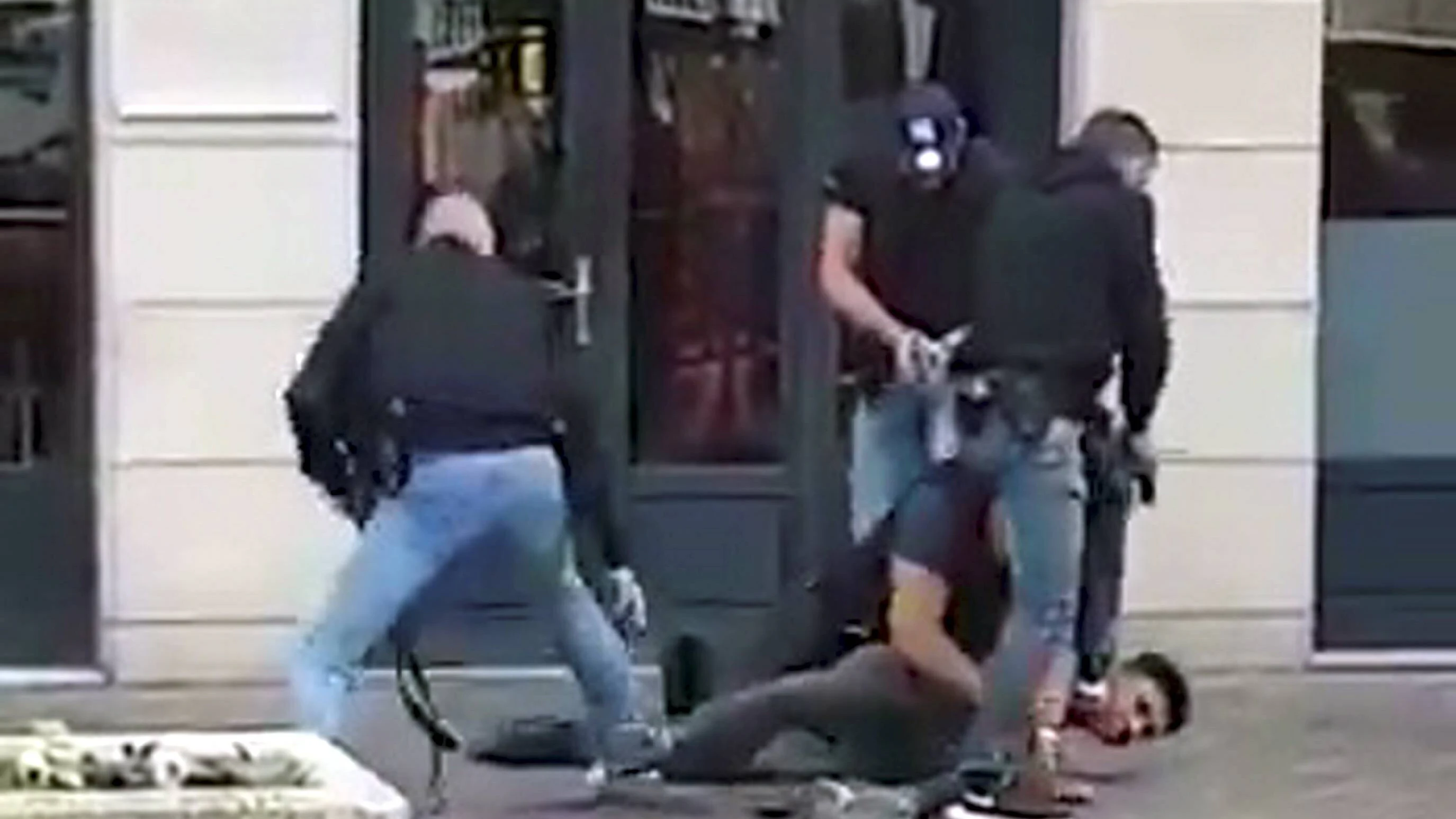 Der 21-jährige Brahim Aoussaoui wurde als Tatverdächtiger nach der Messerattacke festgenommen.