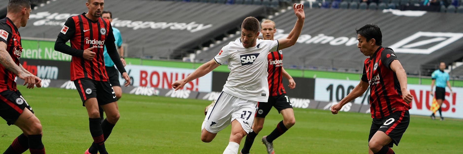 Er trifft und trifft und trifft! Hoffenheims Stürmer Andrej Kramaric erzielte in drei Bundesliga-Spielen bereits sechs Tore.