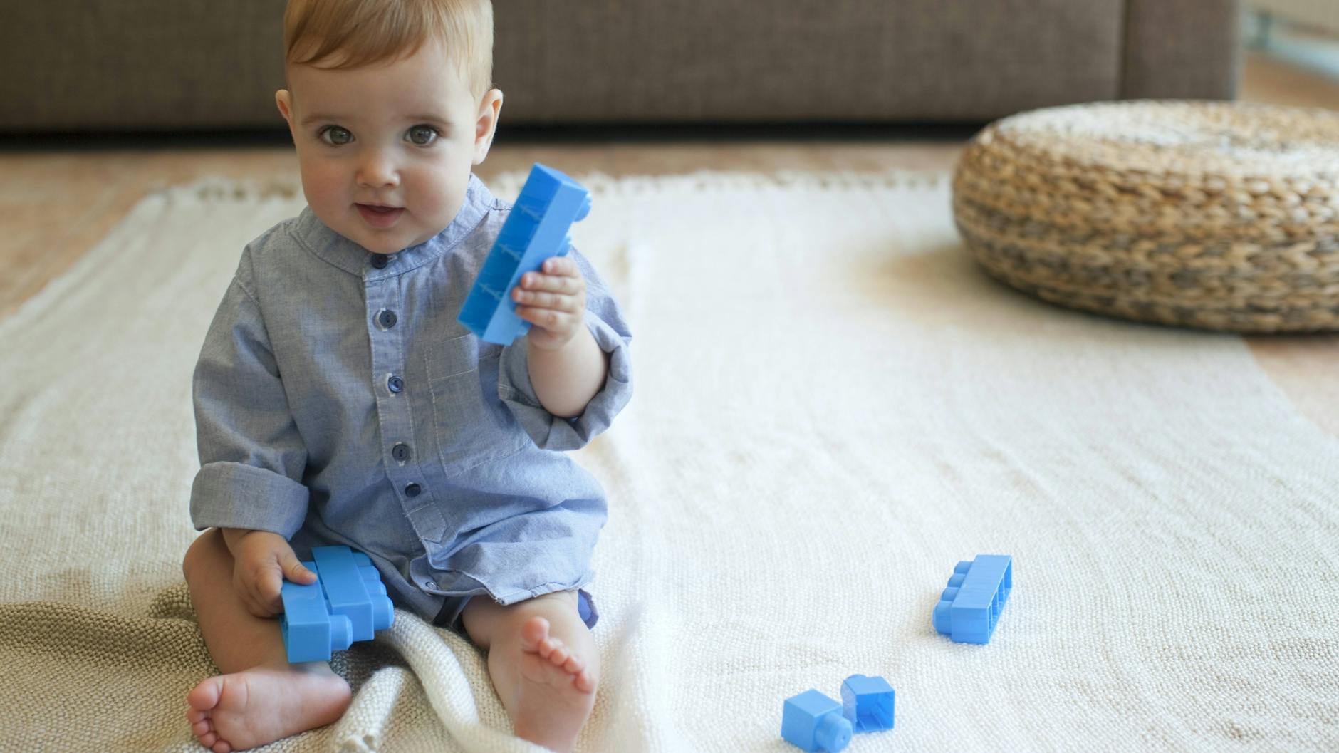 Für die Studie sollten Babys zwischen verschiedenen Spielzeugen wählen. 