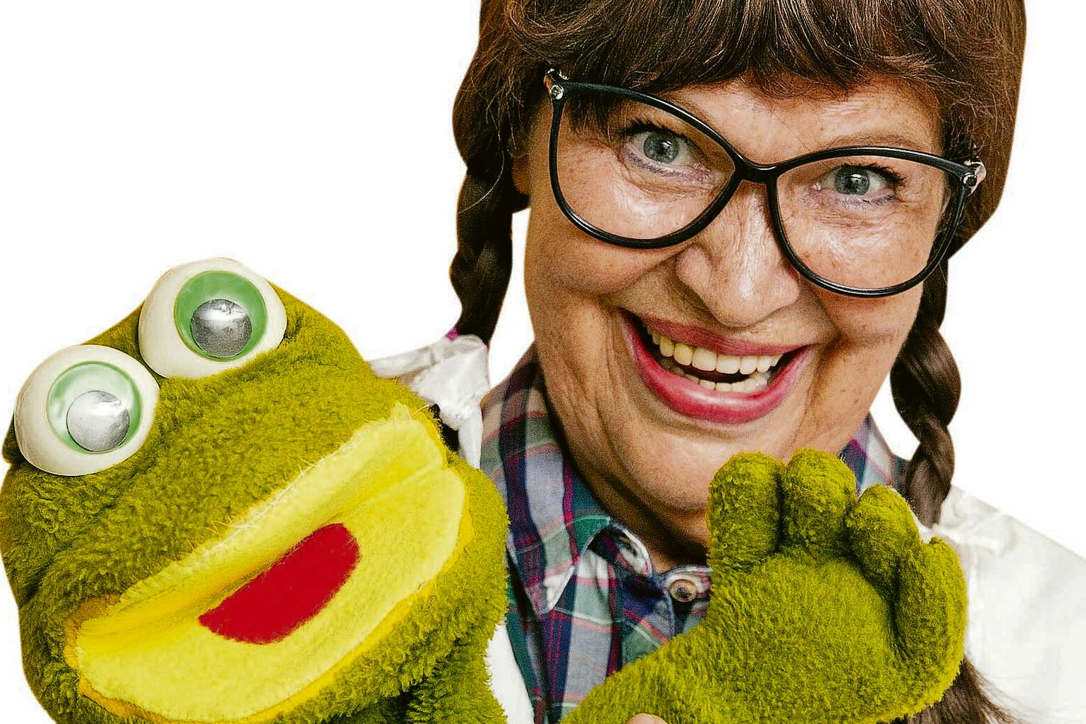 Noch immer tritt Urte Blankenstein als Puppendoktor Pille auf.