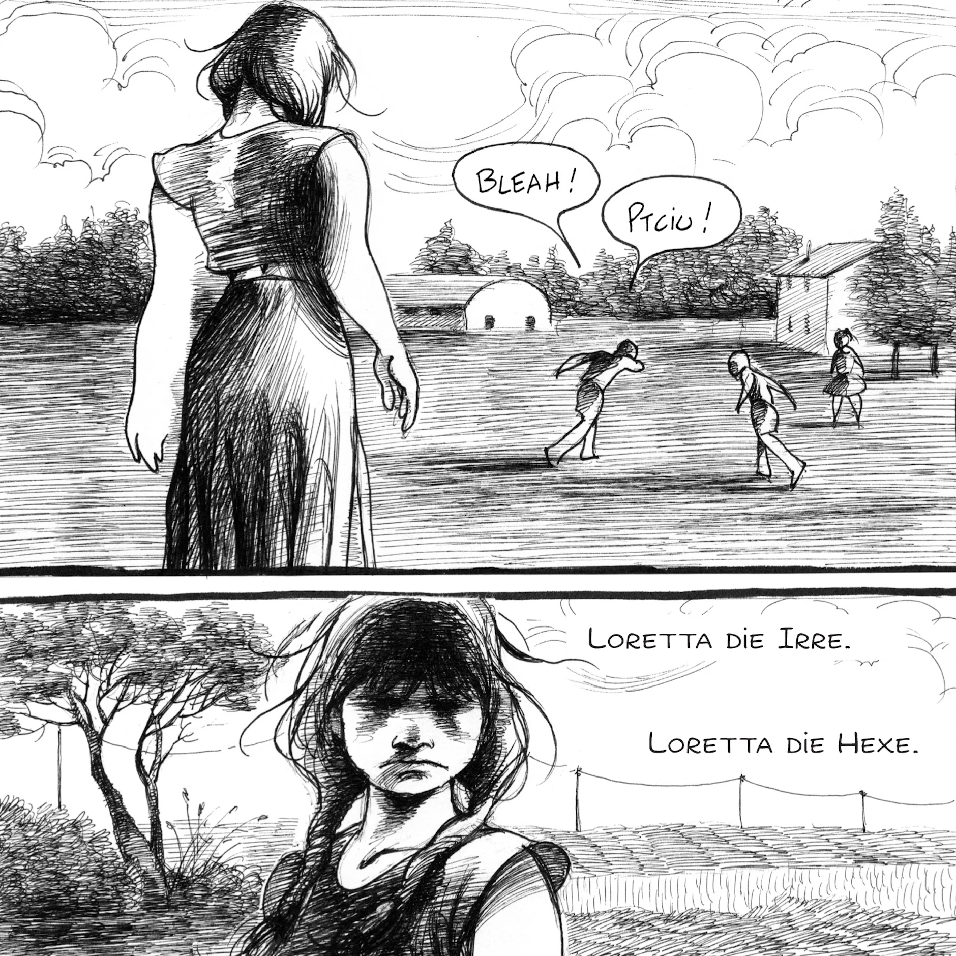 Verschrien: Das Roma-Mädchen Loretta erscheint in manchen Passagen sogar als Wölfin.