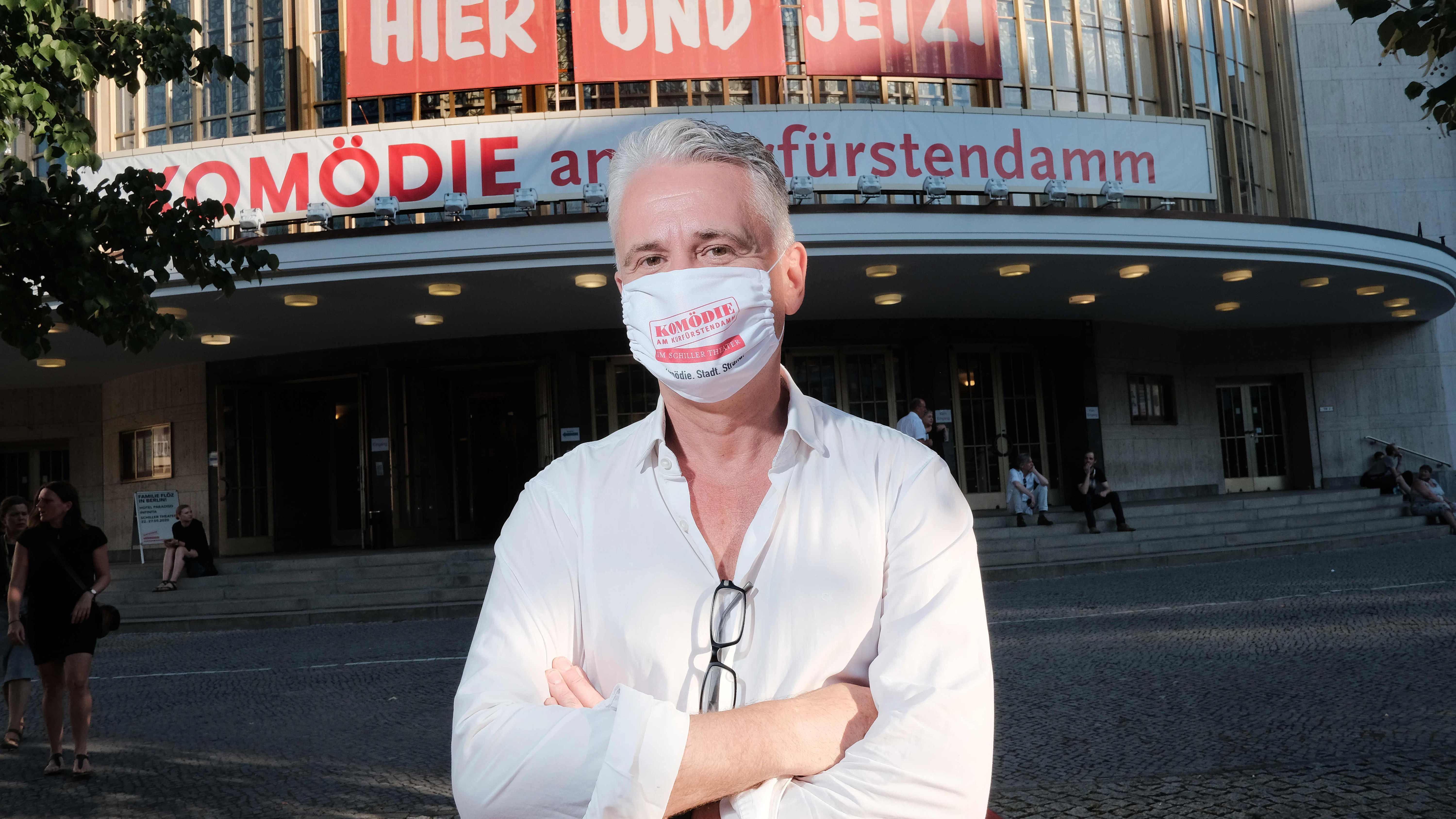 Komödien-Direktor Martin Woelffer engagiert sich gegen Attila Hildmann.<br>