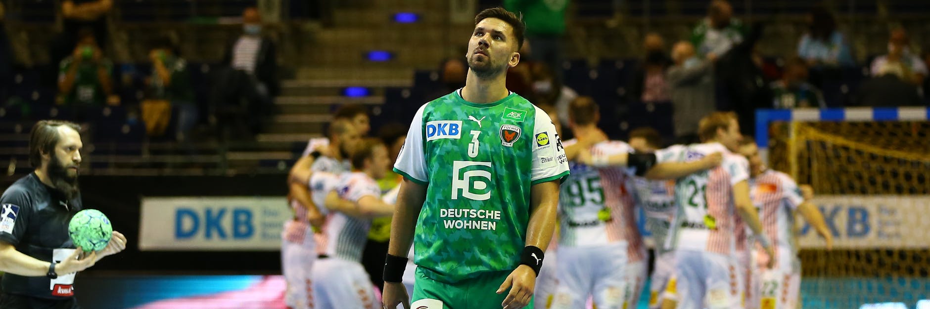 Fabian Wiede ist nach seinem Comeback enttäuscht. Die Niederlage gegen Magdeburg hinterlässt Spuren.