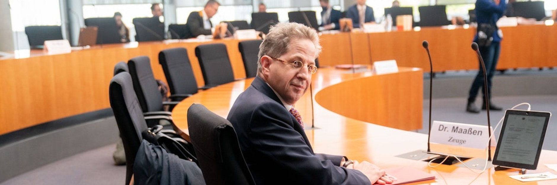 Hans-Georg Maaßen im Untersuchungsausschuss