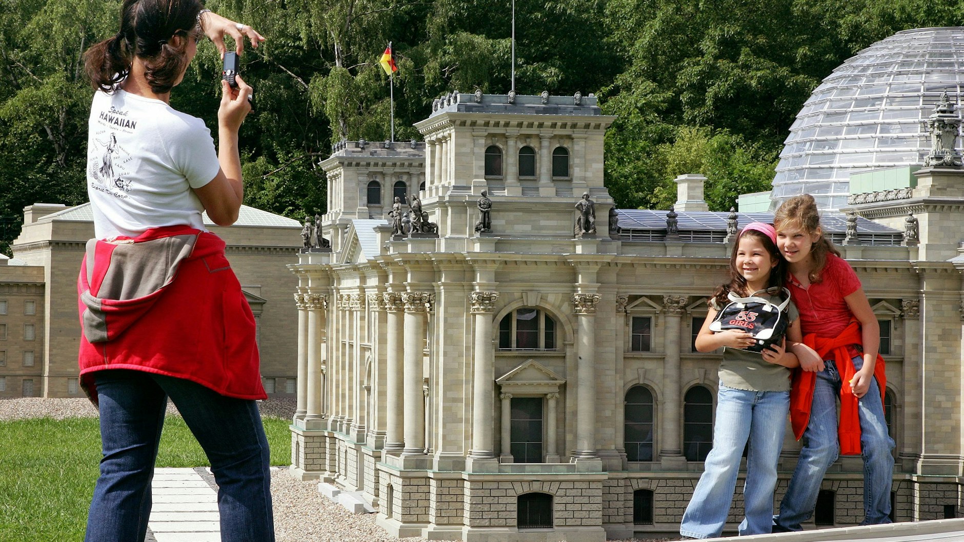 Im Modellpark Berlin-Brandenburg sind Sehenswürdigkeiten im Maßstab 1:25 nachgebildet.
