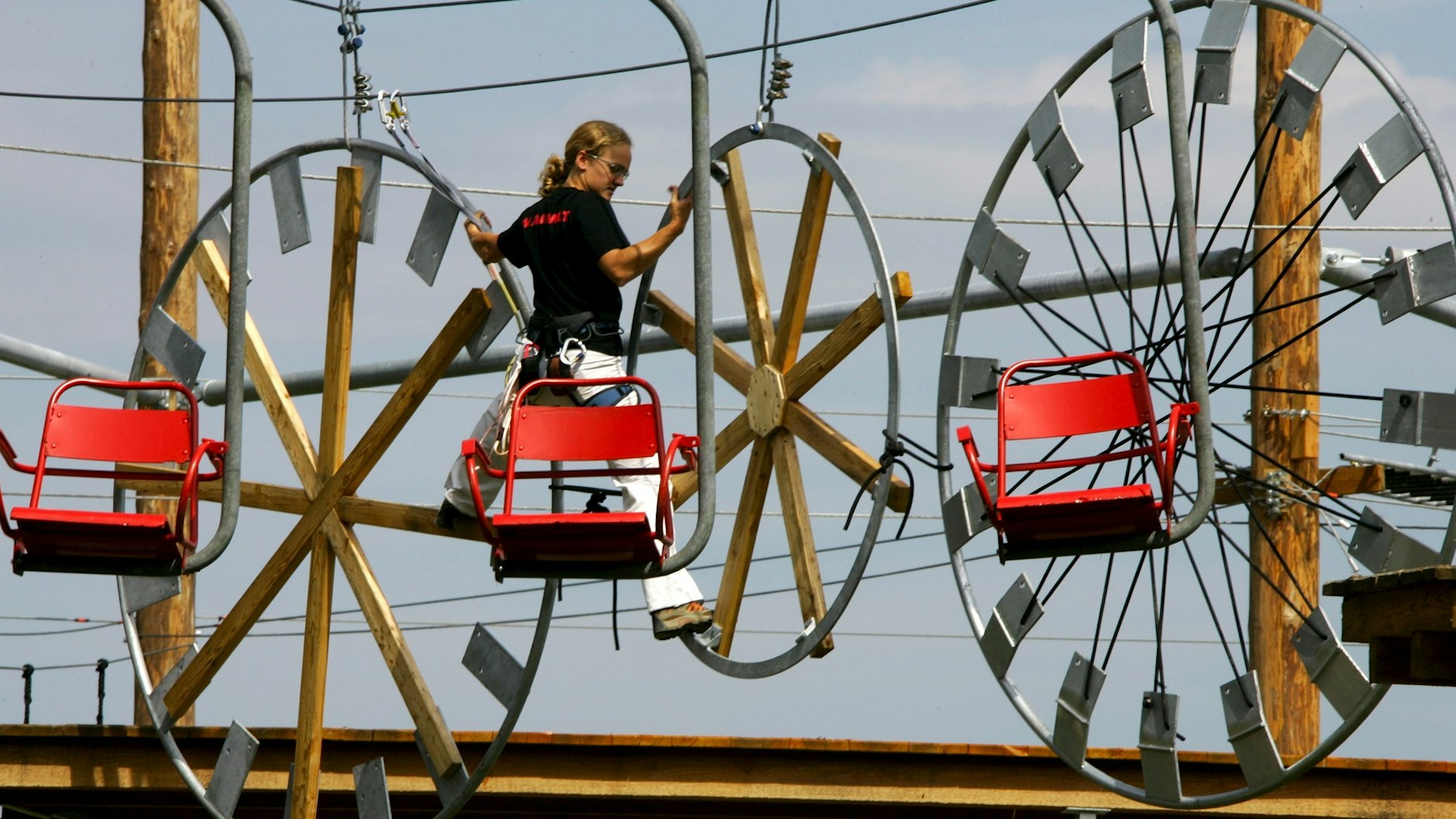 Klettergärten sind etwas für Abenteurer ohne Höhenangst.