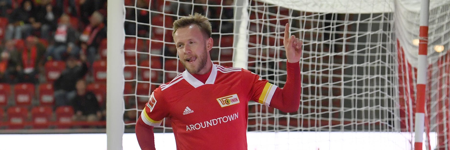 Zeigte, dass er weiß, wo die Kiste steht! Unions Cedric Teuchert gelang gegen Hannover im Test ein Doppelpack. 