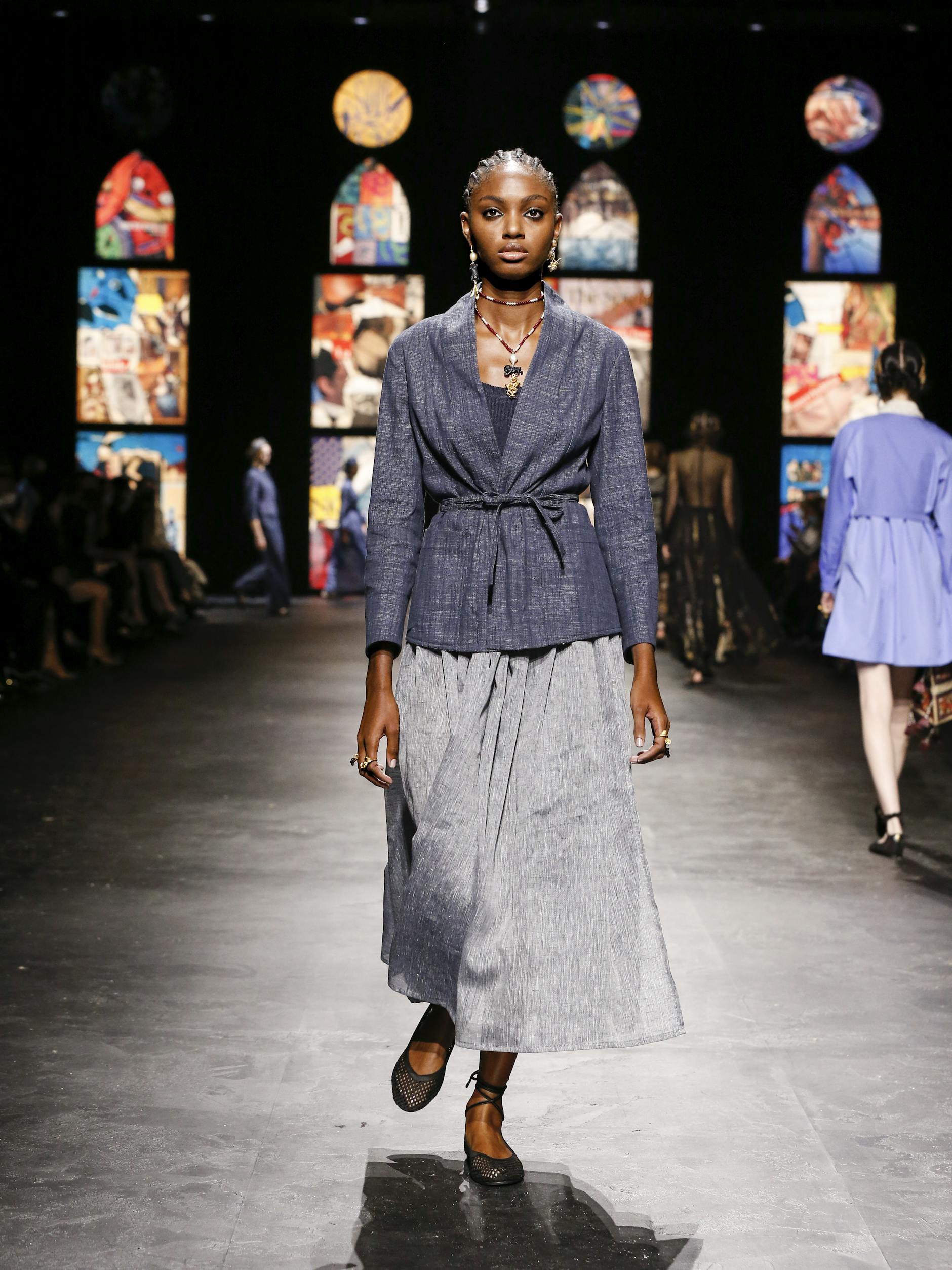 Bei Dior: Tailliert, aber bequem genug für Corona-Zeiten.