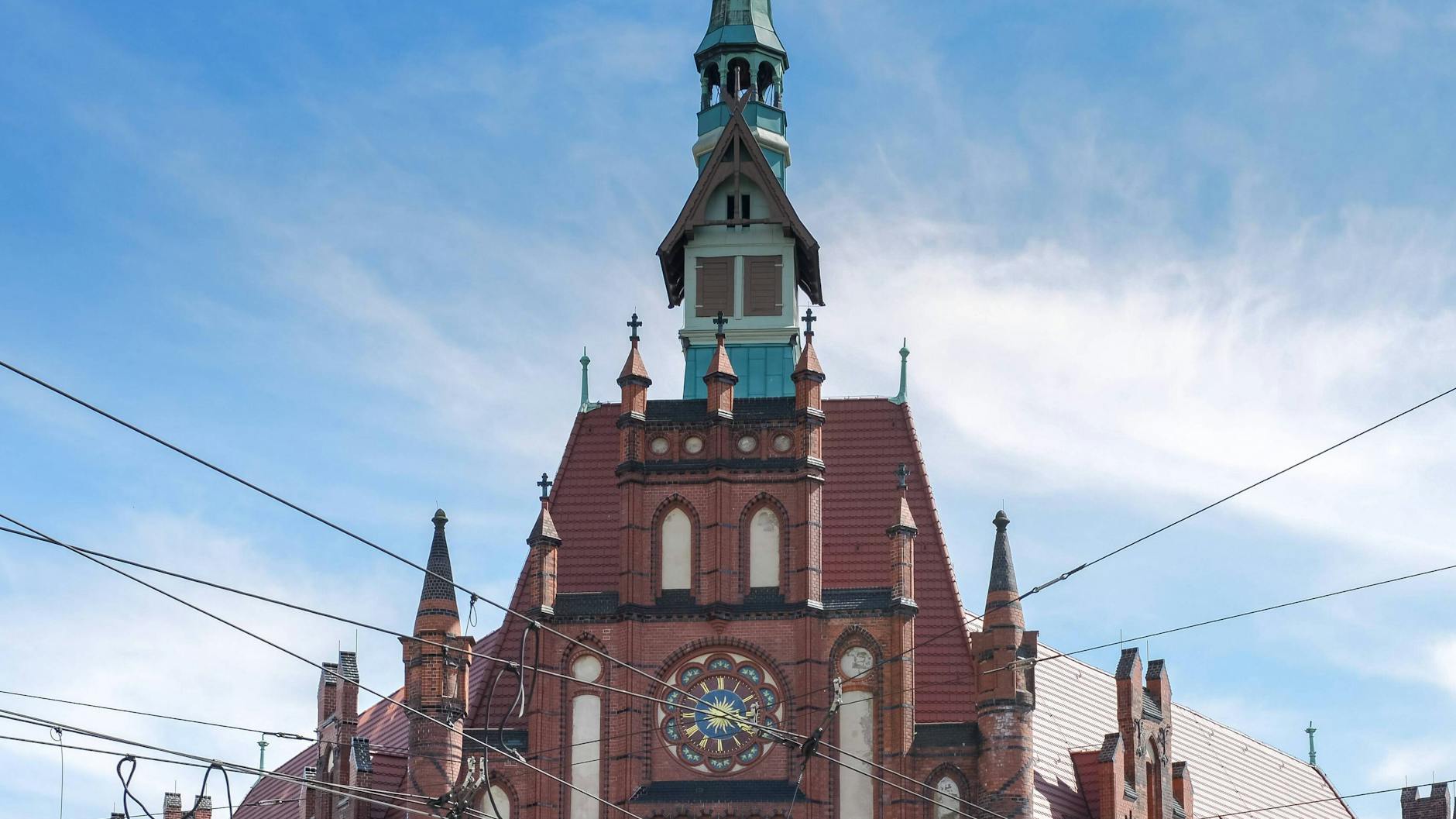 Das Rathaus Lichtenberg.