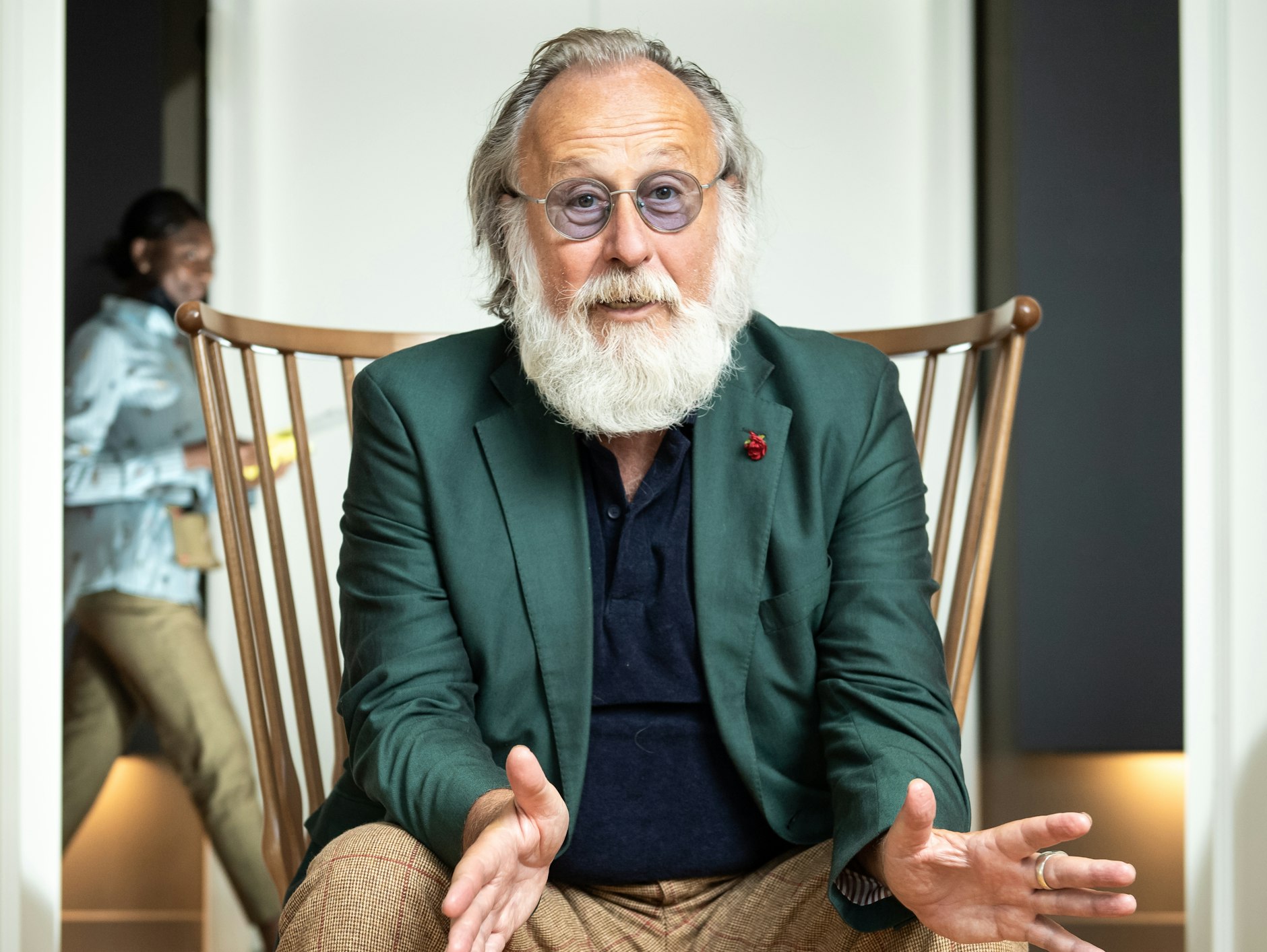 Friedrich Liechtenstein im Hotel Das Stue im Berliner Tiergarten. Er checkt gern ein und aus, ohne Spuren zu hinterlassen, wie er in seinem Hotel-Podcast „Precious Exile“ erzählt.