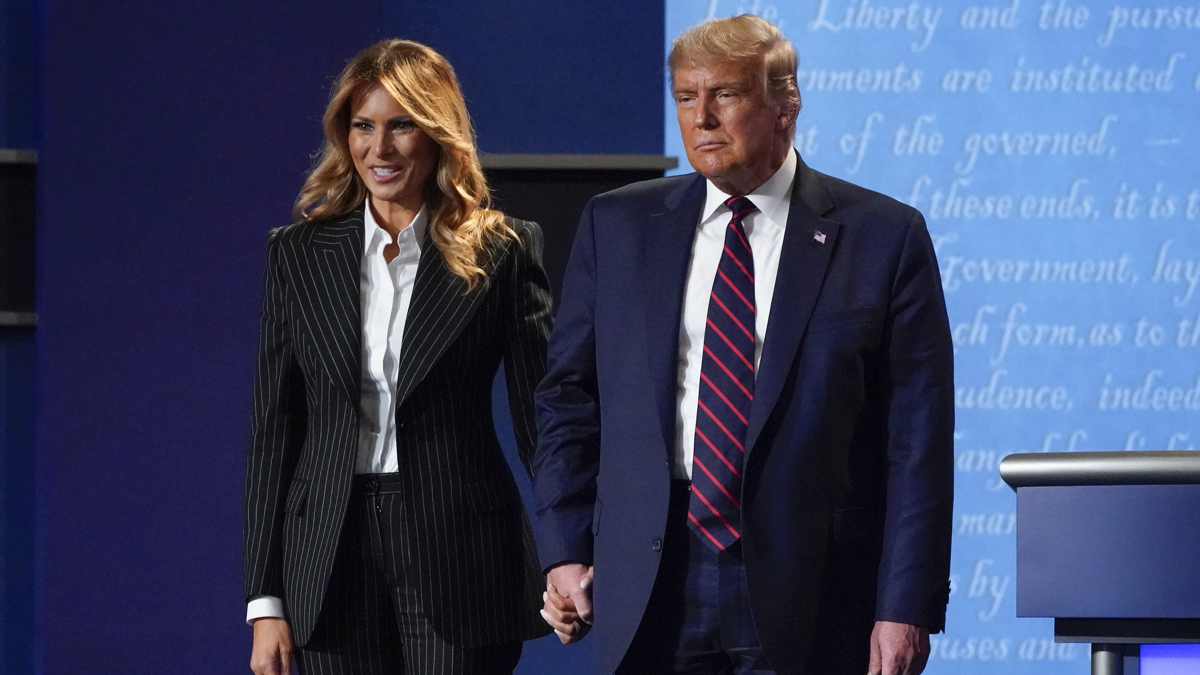 Seit 2005 verheiratet: First Lady Melania Trump und der US-Präsident und Immobilienmogul Donald Trump.&nbsp;
