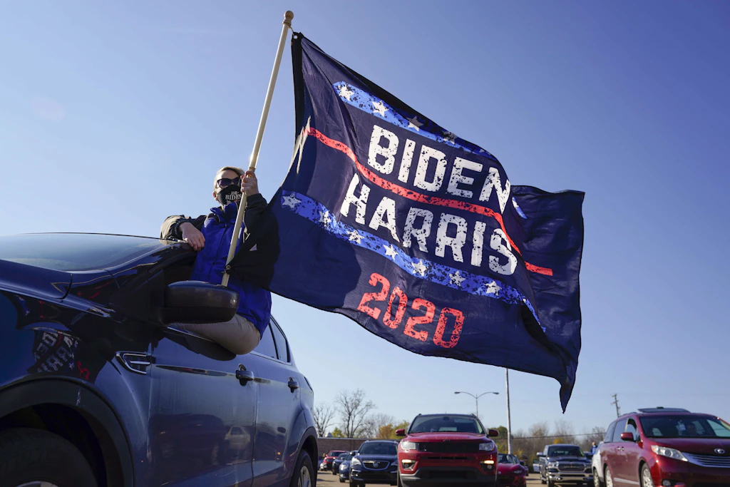 Trump und Biden in der Schlussoffensive