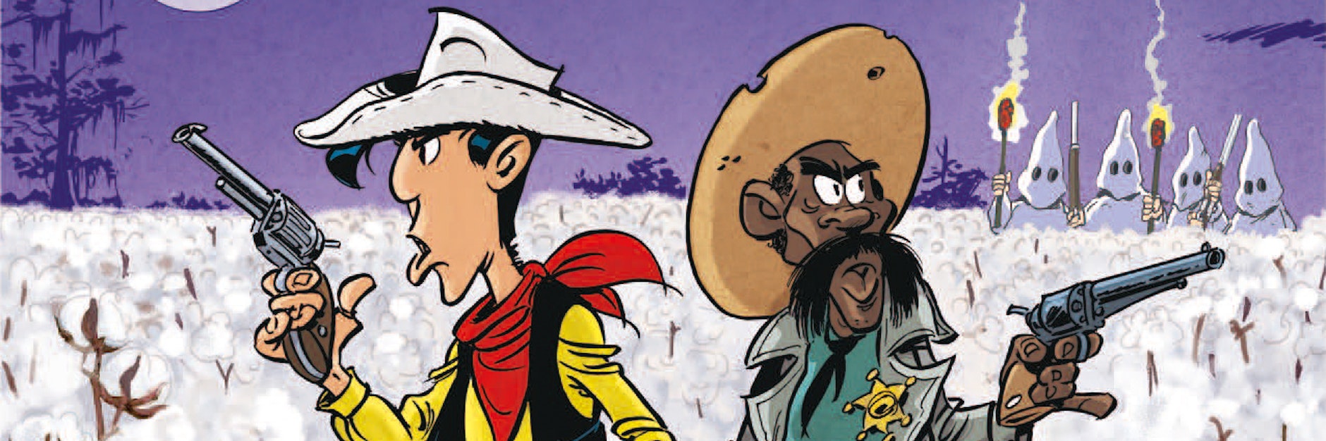 Cowboy Lucky Luke und Marshall Bass Reeves – vereint im Kampf gegen den Rassismus.