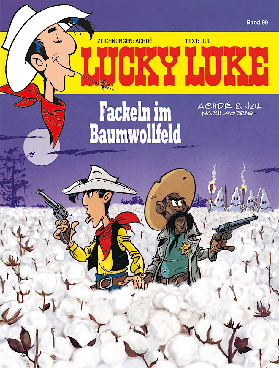 Cowboy Lucky Luke und Marshall Bass Reeves – vereint im Kampf gegen den Rassismus.