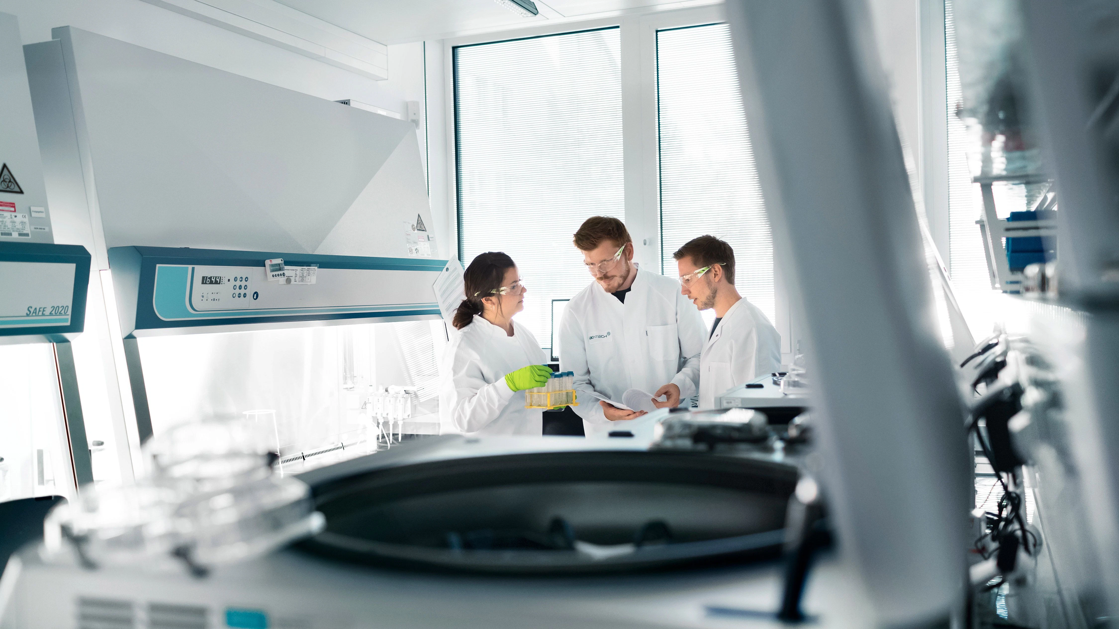 Biontech meldete überraschend gute Ergebnisse bei der Entwicklung eines Corona-Impfstoffs.