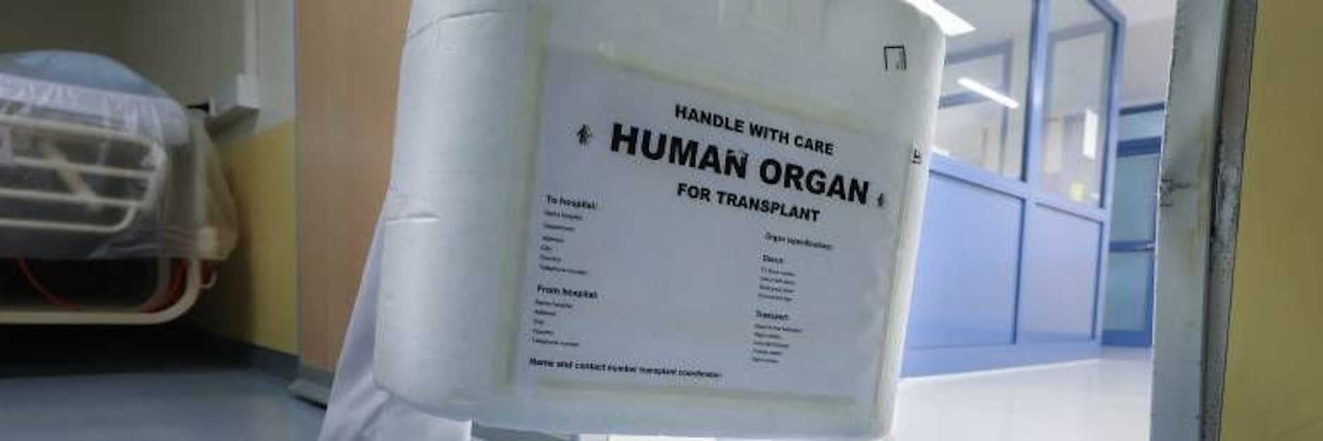 Nach einem doppelten Sturz wurde das Spenderherz doch noch transplantiert.&nbsp;