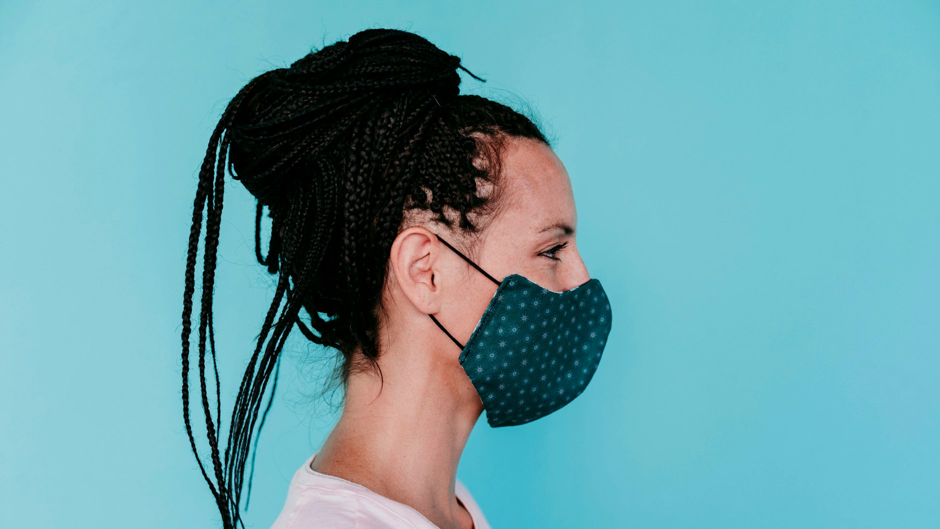 Bunt und nützlich: Community-Masken sind die einfachste Art des Schutzes.