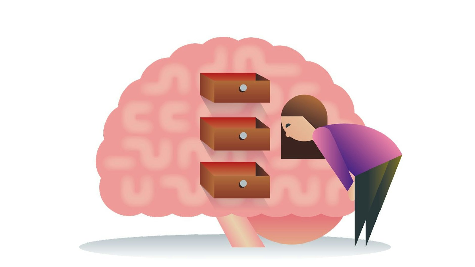 Wo ist sie nur? Eine Erinnerung verschwindet meist nicht, sie kann im Langzeitgedächtnis aber gut versteckt sein.