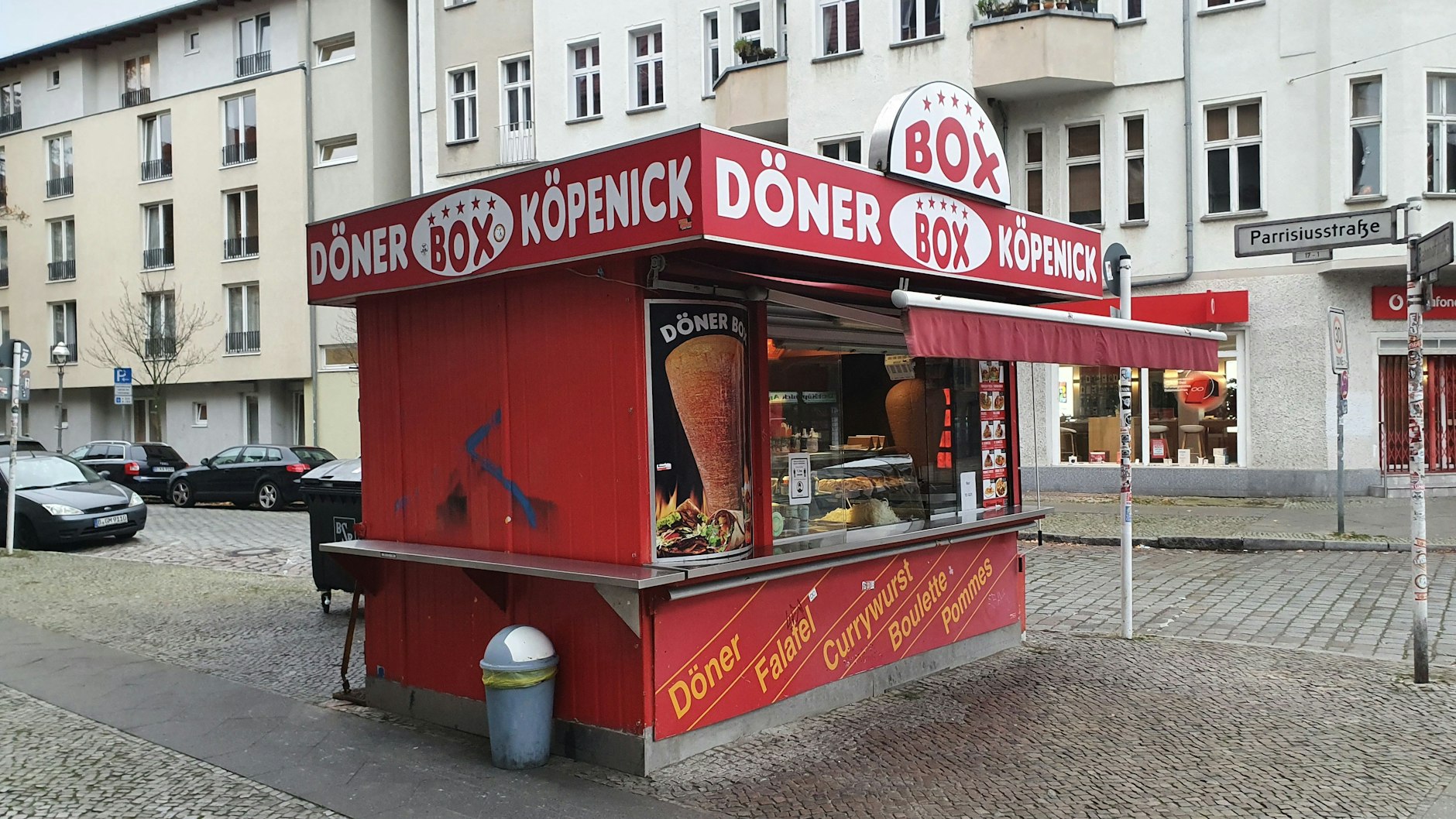 Da steht sie. Und steht und steht und steht.