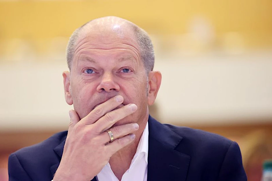 Tja, blöd gelaufen: Finanzminister und Vizekanzler Olaf Scholz.