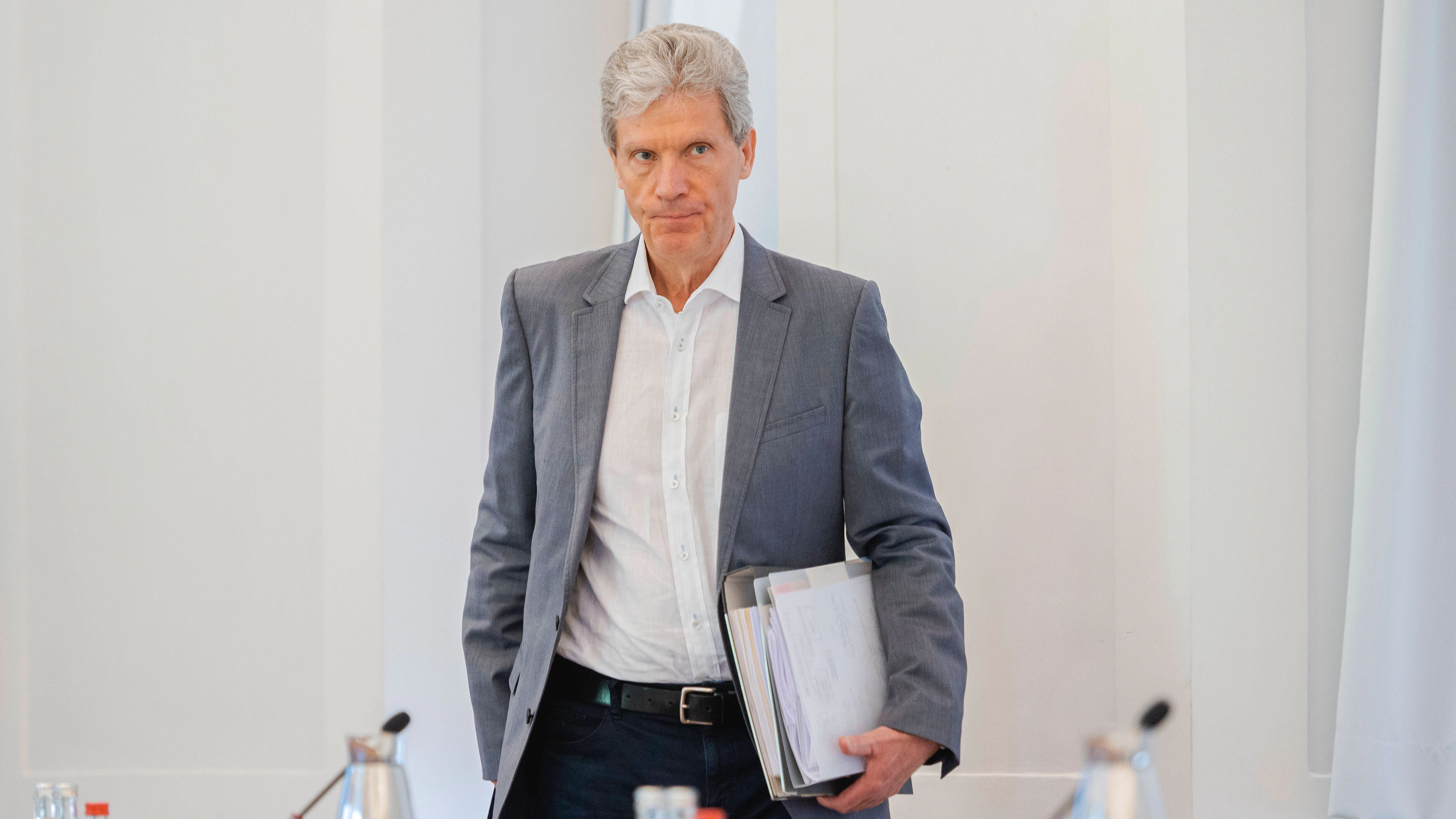 Der Thüringer Minister für Bildung, Jugend und Sport Helmut Holter (Die Linke).
