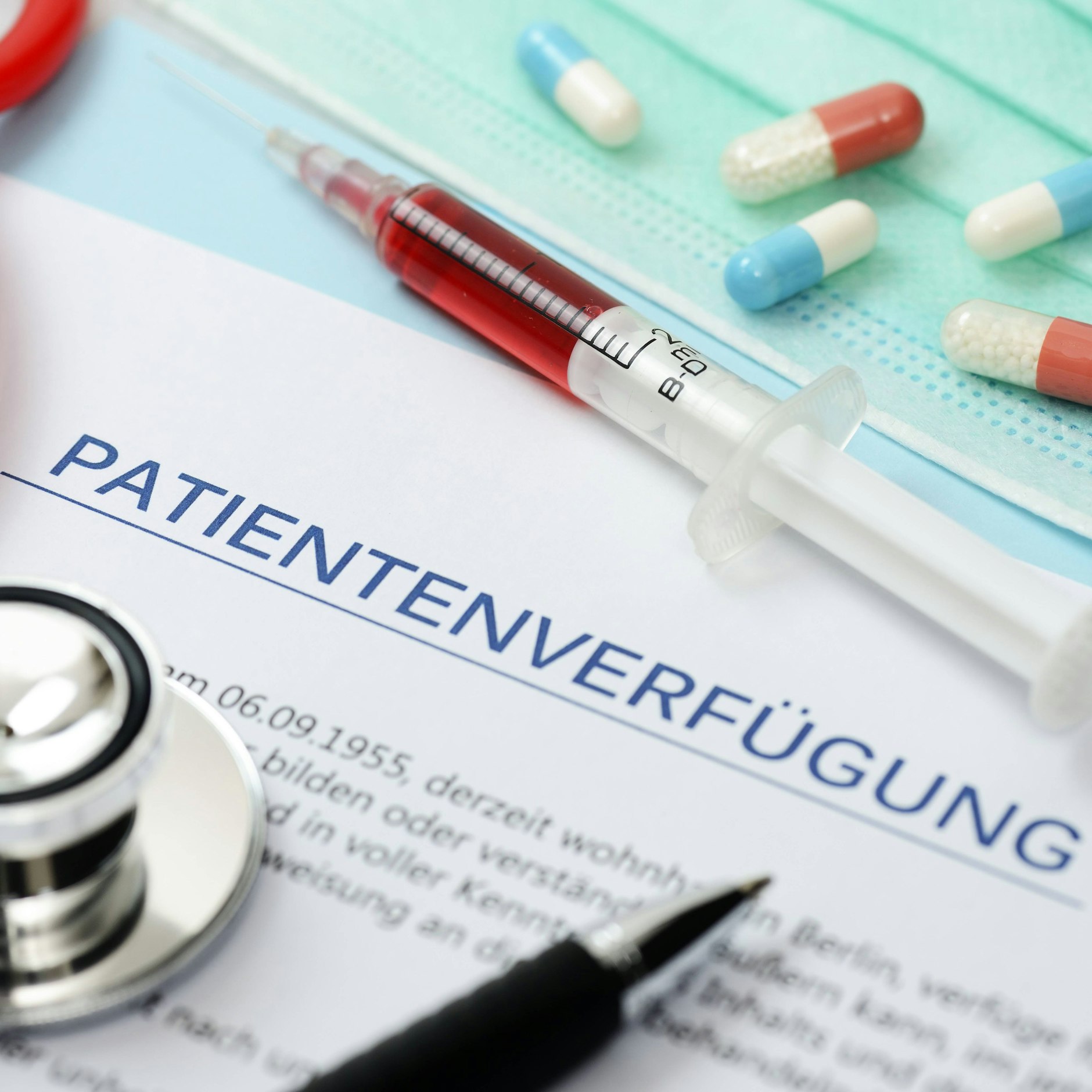 Natürlich hat auch Maria eine Patientenverfügung.