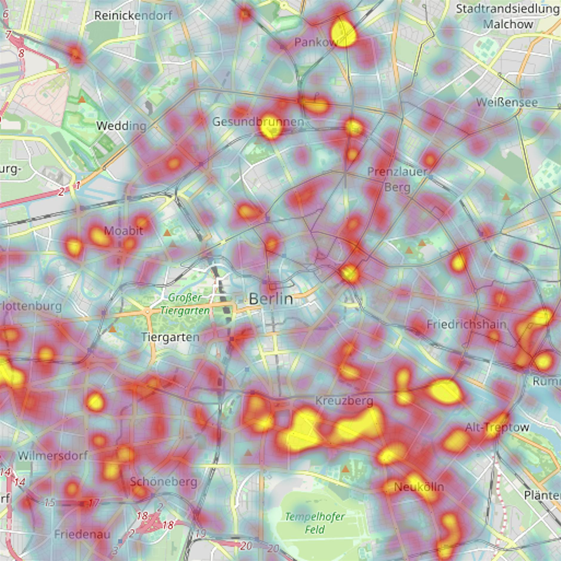 28.000 gestohlene Fahrräder pro Jahr in Berlin: Karte zeigt Schwerpunkte