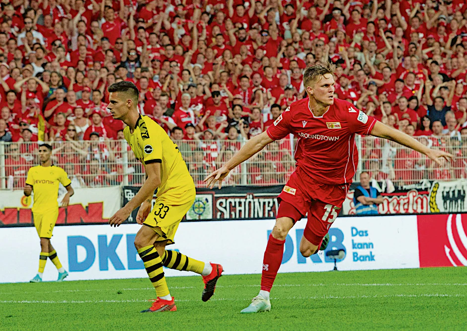 Beim ersten Bundesliga-Aufeinandertreffen zwischen dem 1. FC Union und Borussia Dortmund gewannen die Eisernen 3:1, Marius Bülter traf doppelt.