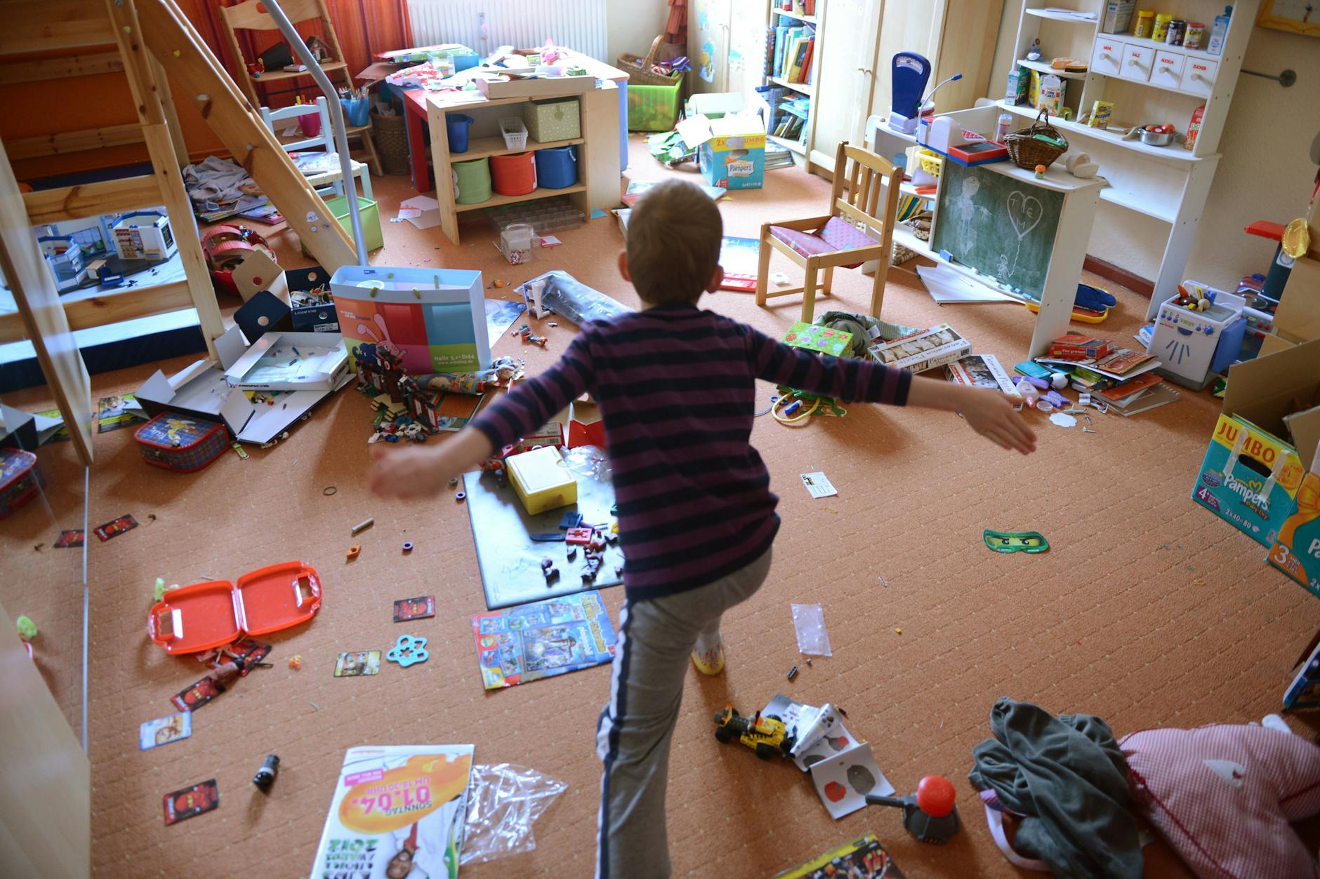 Diesen Anblick werden einige Eltern kennen: Spielzeug im Kinderzimmer (Symbolbild). 