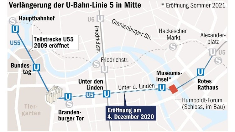 Großprojekt U5 Berlins neue UBahnStrecke wird